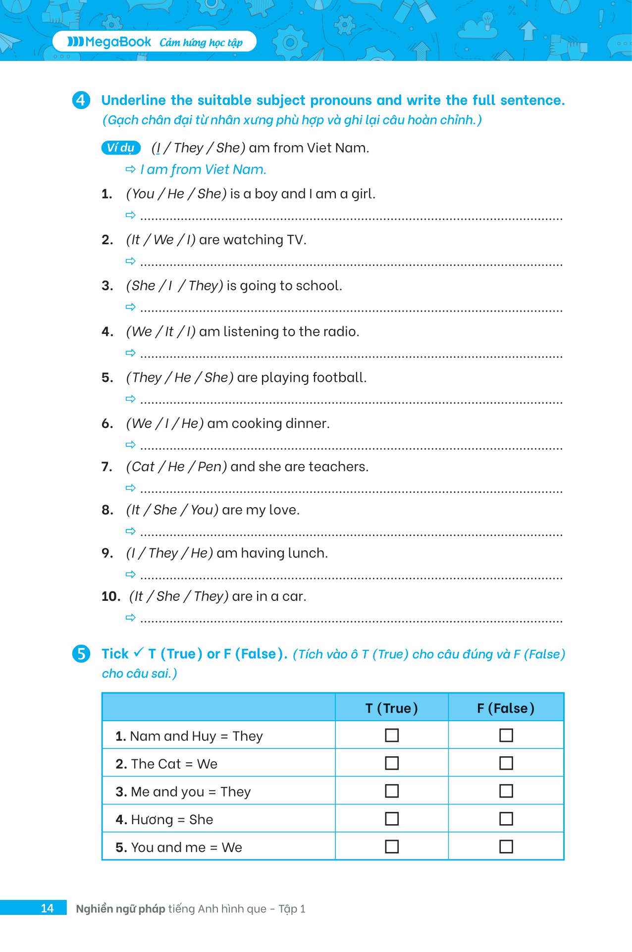 bộ nghiền ngữ pháp tiếng anh hình que - tập 1: cơ bản - Ảnh 15