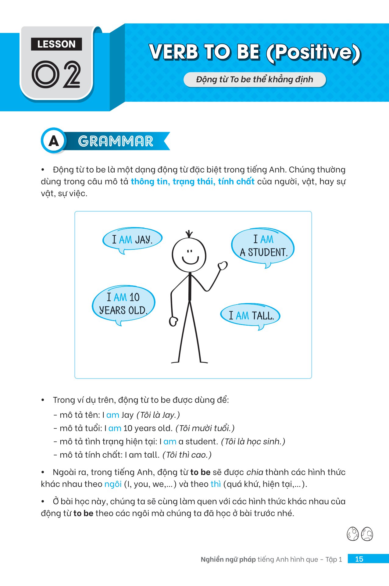 bộ nghiền ngữ pháp tiếng anh hình que - tập 1: cơ bản - Ảnh 16