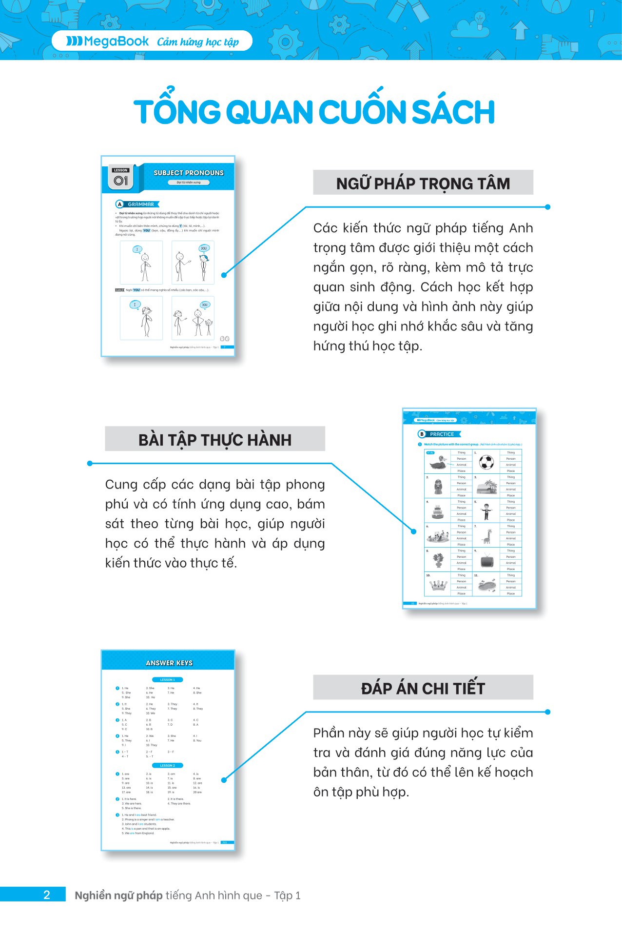 bộ nghiền ngữ pháp tiếng anh hình que - tập 1: cơ bản - Ảnh 3