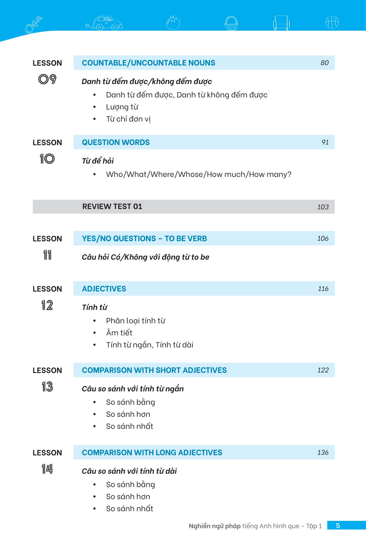 bộ nghiền ngữ pháp tiếng anh hình que - tập 1: cơ bản - Ảnh 6