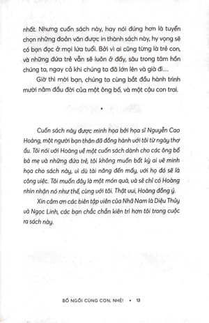 bố ngồi cùng con, nhé! - Ảnh 8