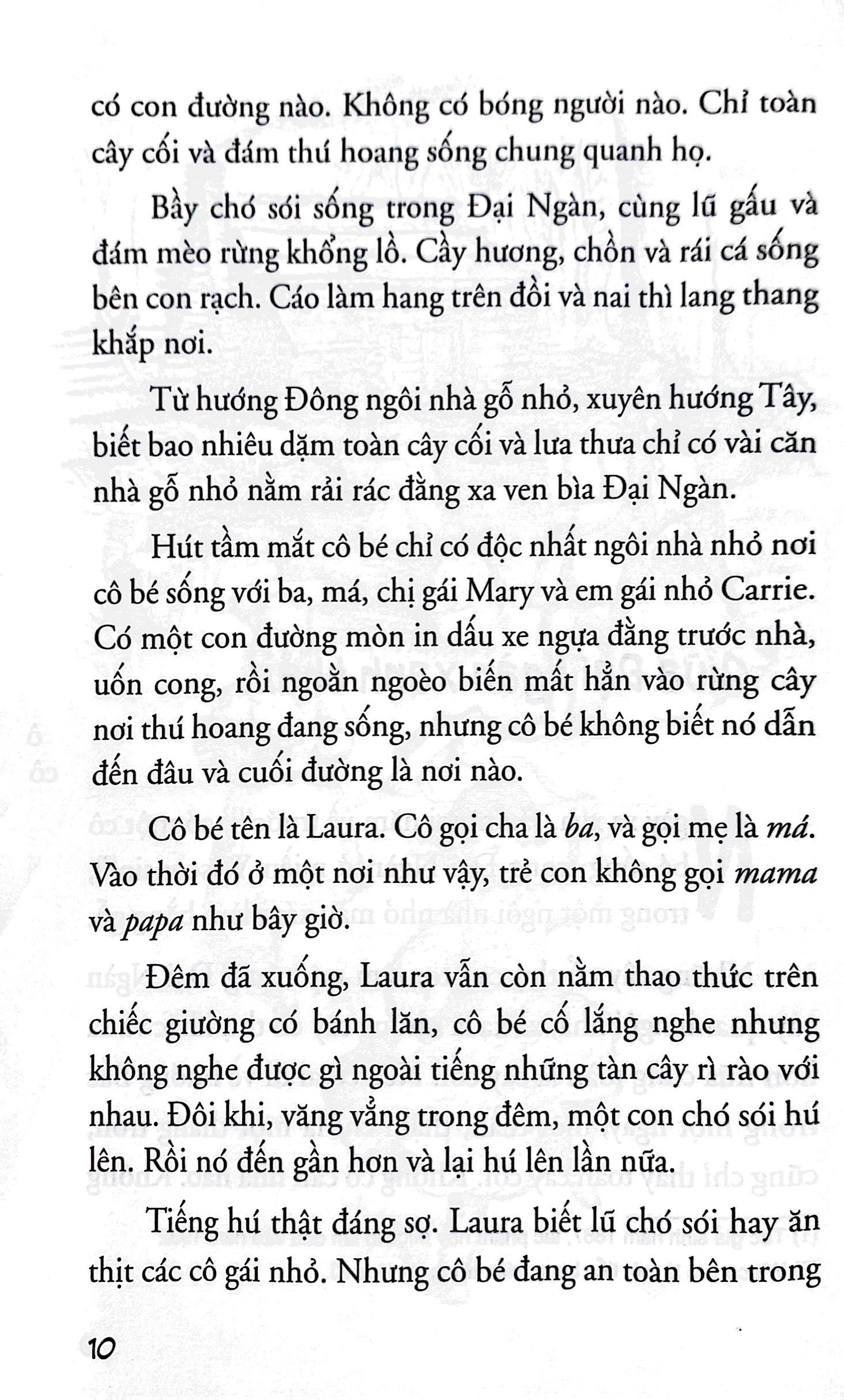 bộ ngôi nhà nhỏ trên thảo nguyên - tập 1 - giữa đại ngàn (tái bản 2019) - Ảnh 5