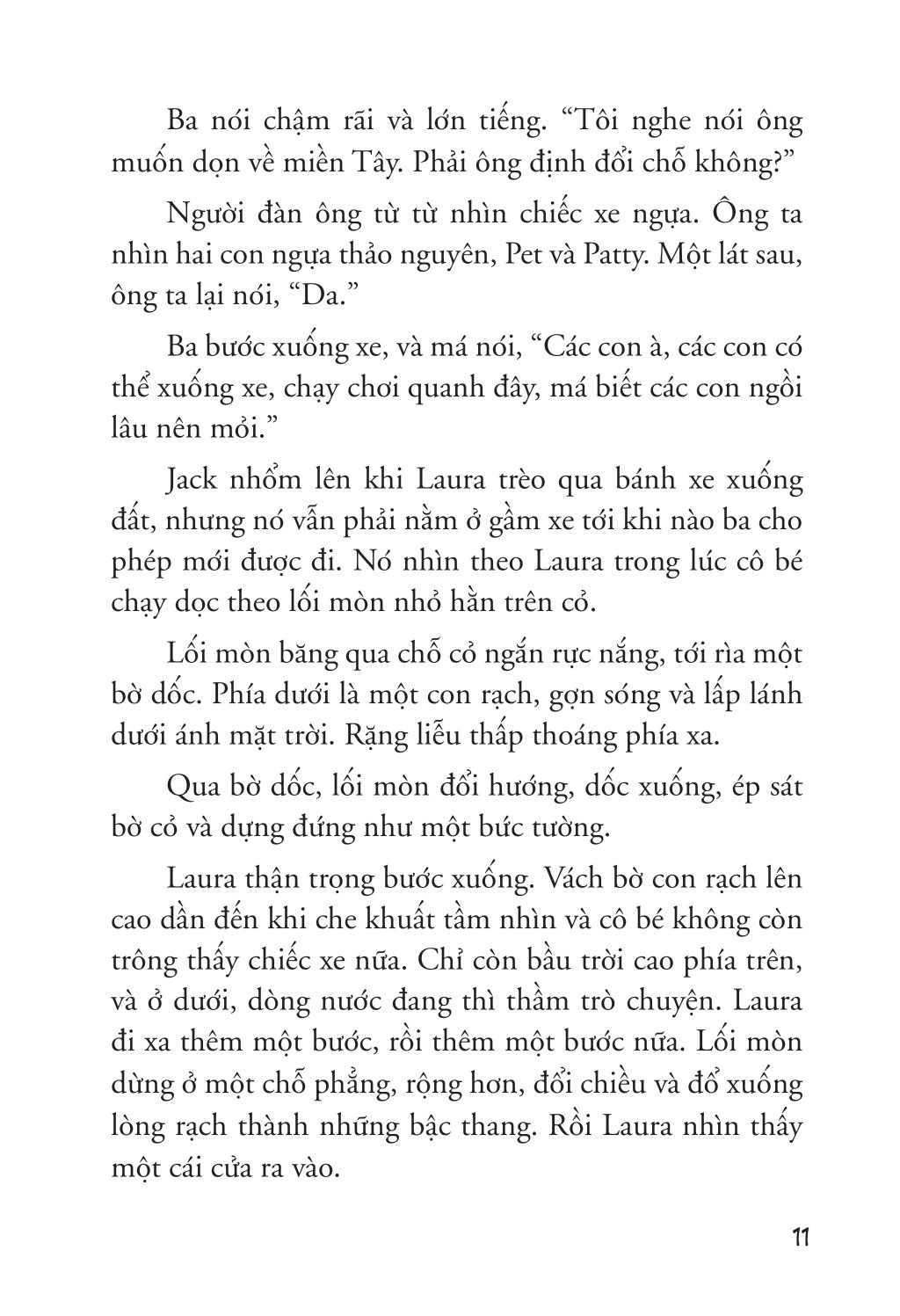 bộ ngôi nhà nhỏ trên thảo nguyên - tập 4 - bên dòng rạch mận (tái bản 2019) - Ảnh 6