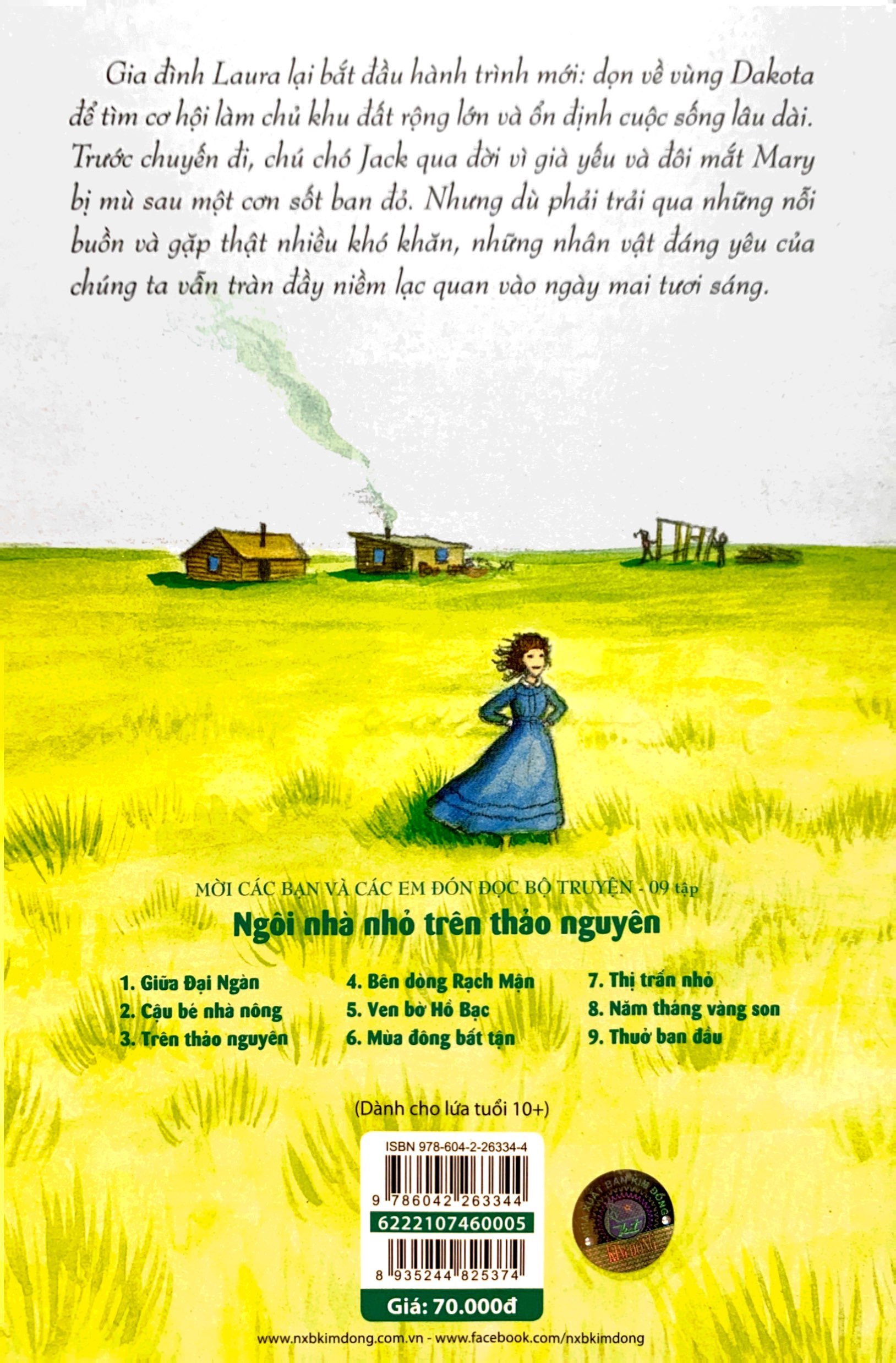 bộ ngôi nhà nhỏ trên thảo nguyên - tập 5 - ven bờ hồ bạc (tái bản 2019) - Ảnh 9