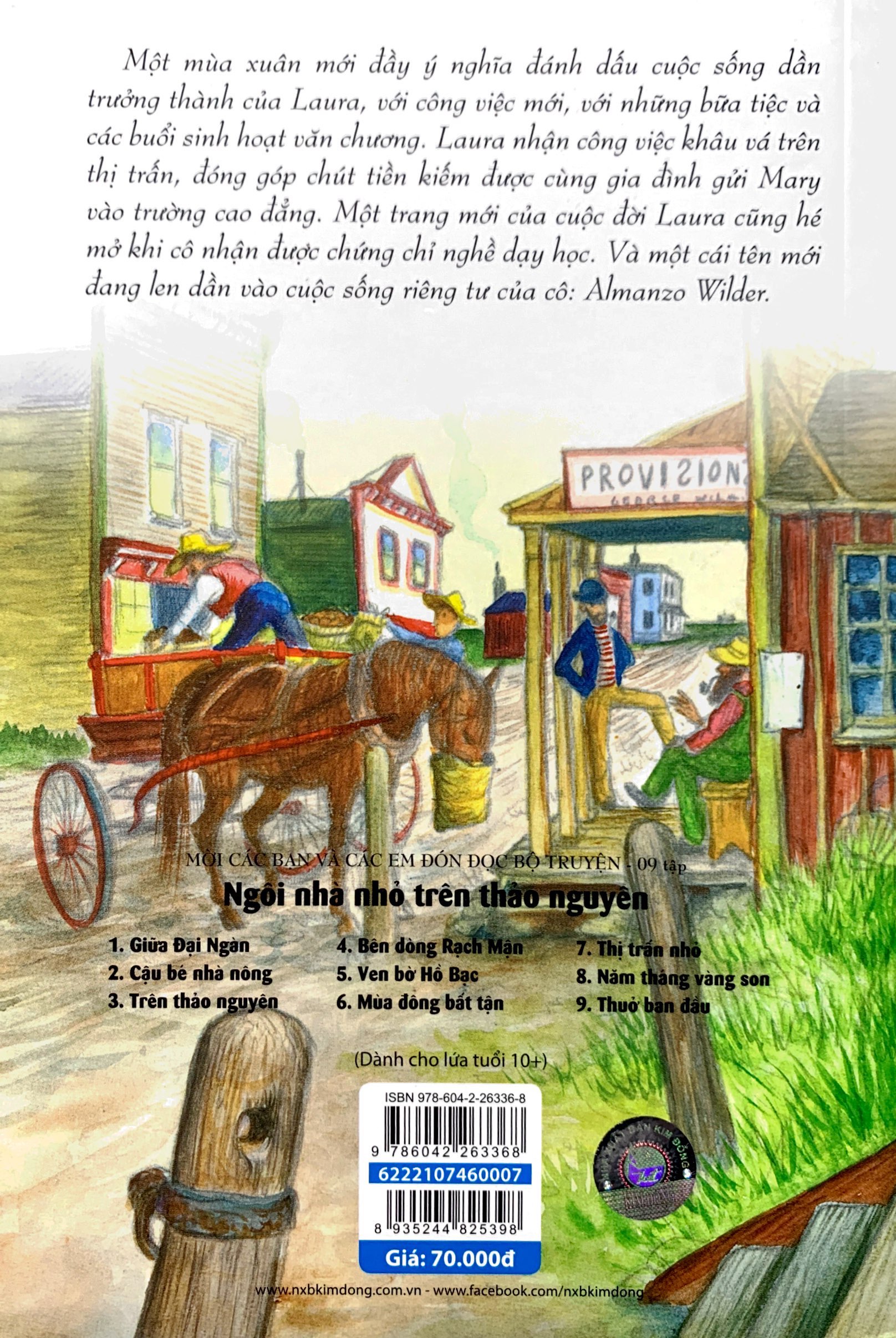 bộ ngôi nhà nhỏ trên thảo nguyên - tập 7 - thị trấn nhỏ (tái bản 2019) - Ảnh 9