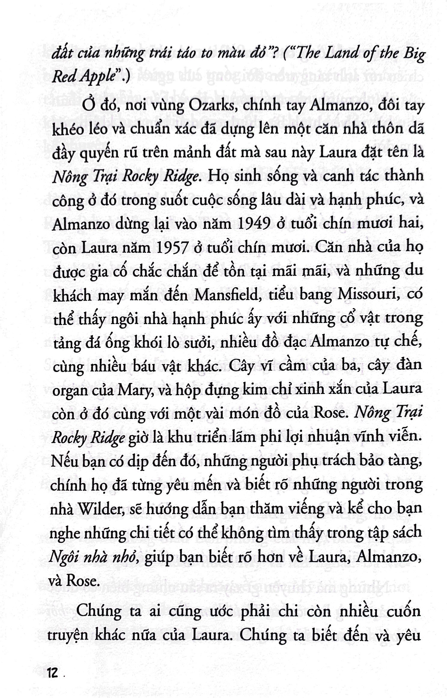 bộ ngôi nhà nhỏ trên thảo nguyên - tập 9 - thuở ban đầu (tái bản 2019) - Ảnh 7