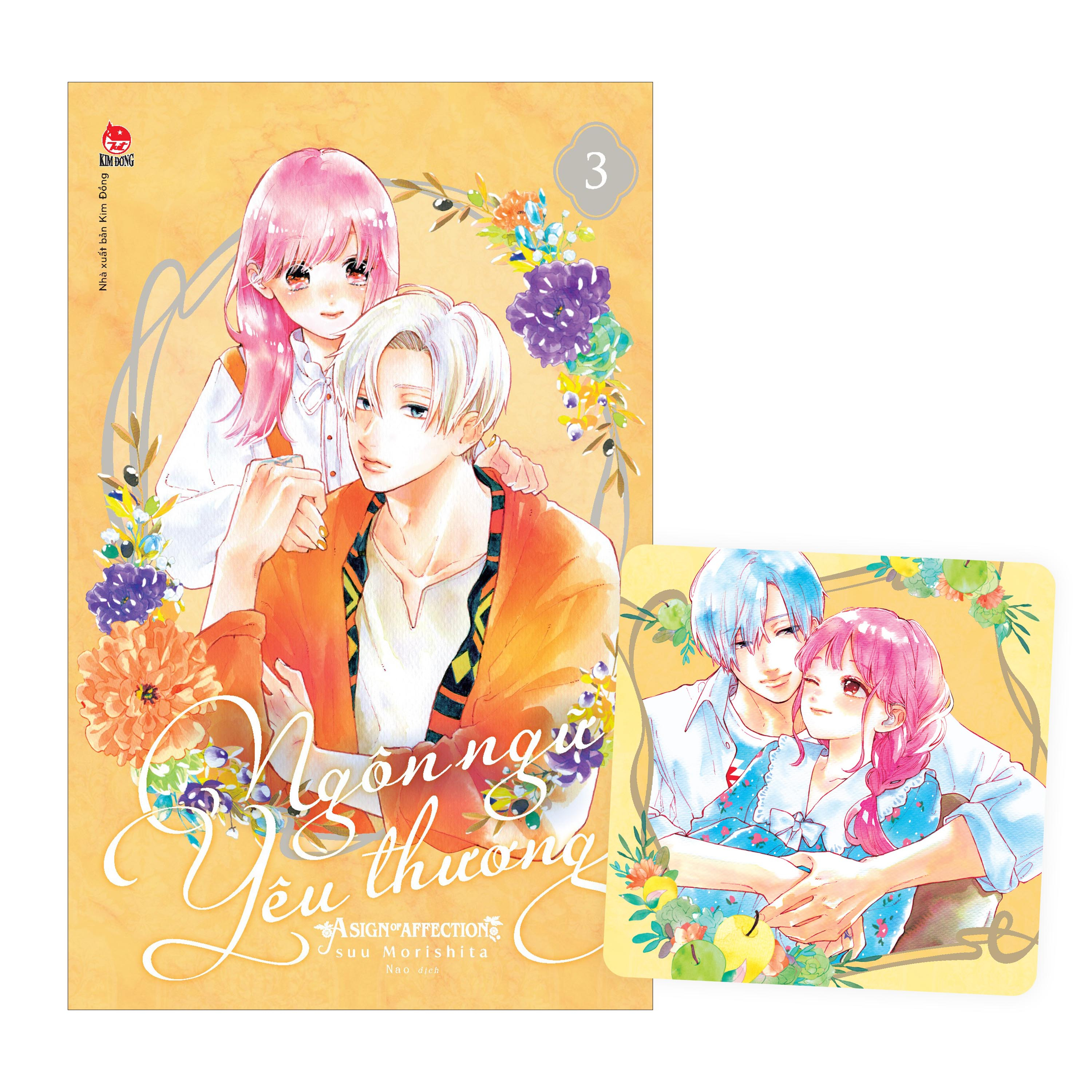 bộ ngôn ngữ yêu thương - a sign of affection - tập 3 - tặng kèm lót ly - Ảnh 2