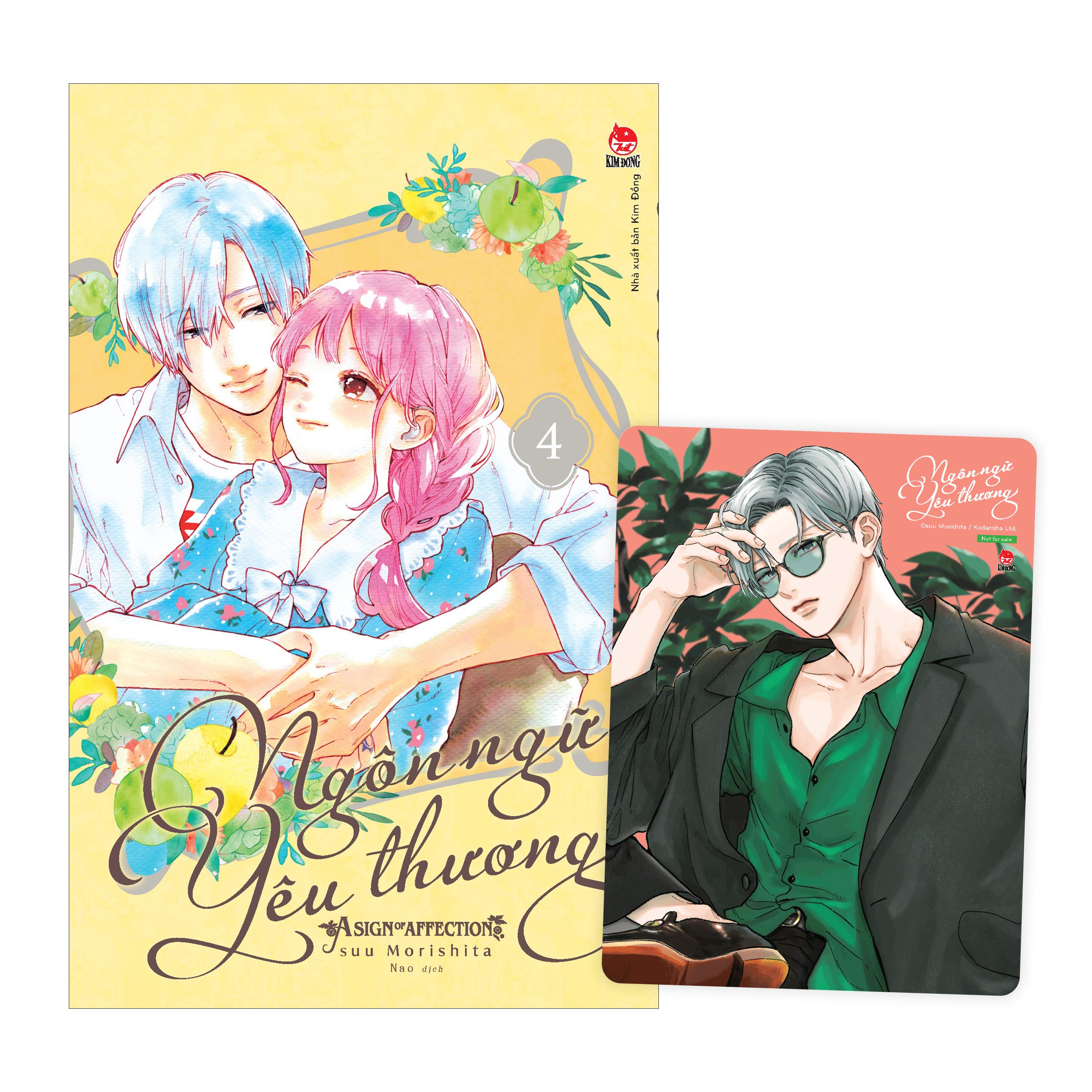 bộ ngôn ngữ yêu thương - a sign of affection - tập 4 - tặng kèm pvc card - Ảnh 2