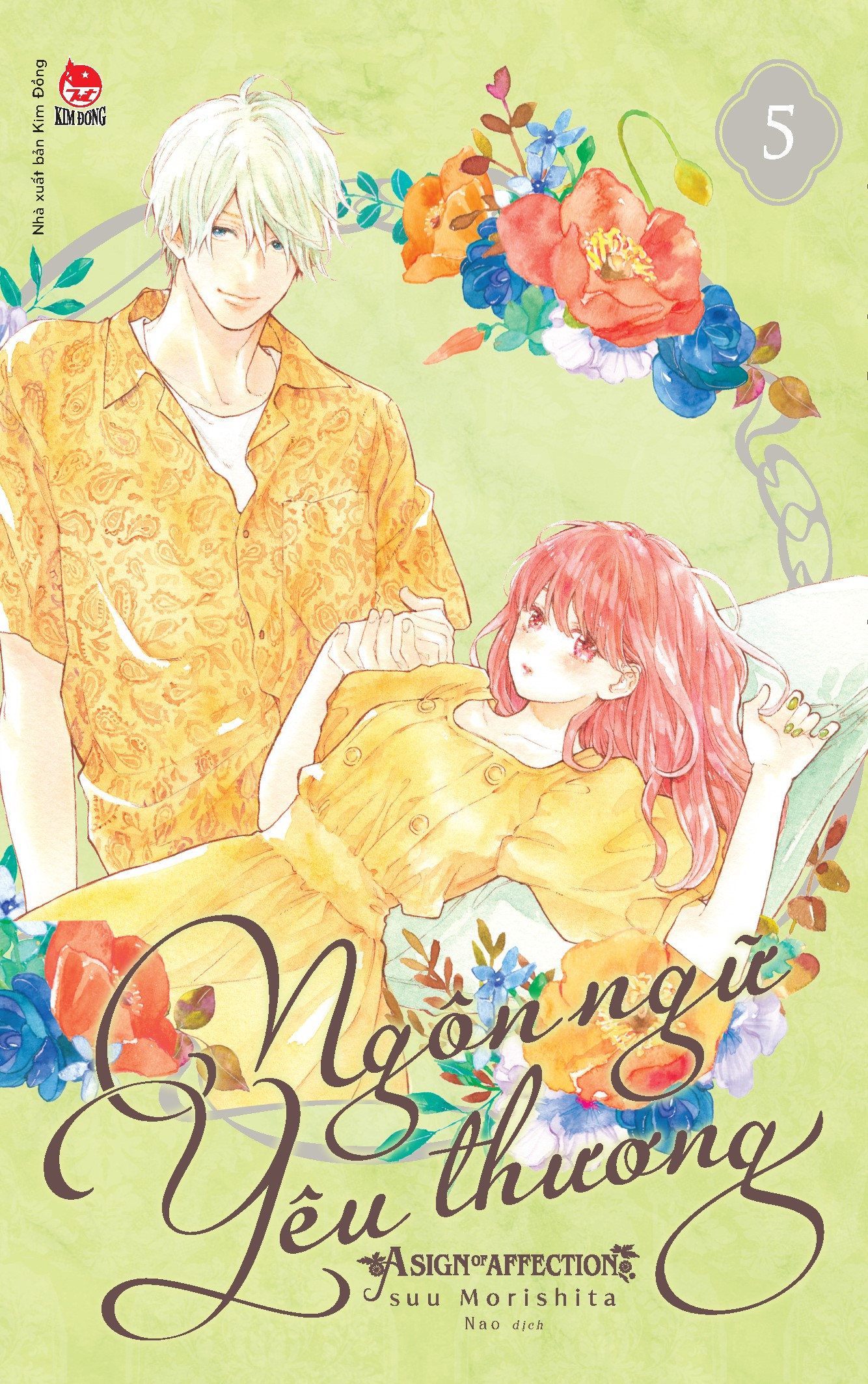 bộ ngôn ngữ yêu thương - a sign of affection - tập 5 - tặng kèm postcard - Ảnh 2