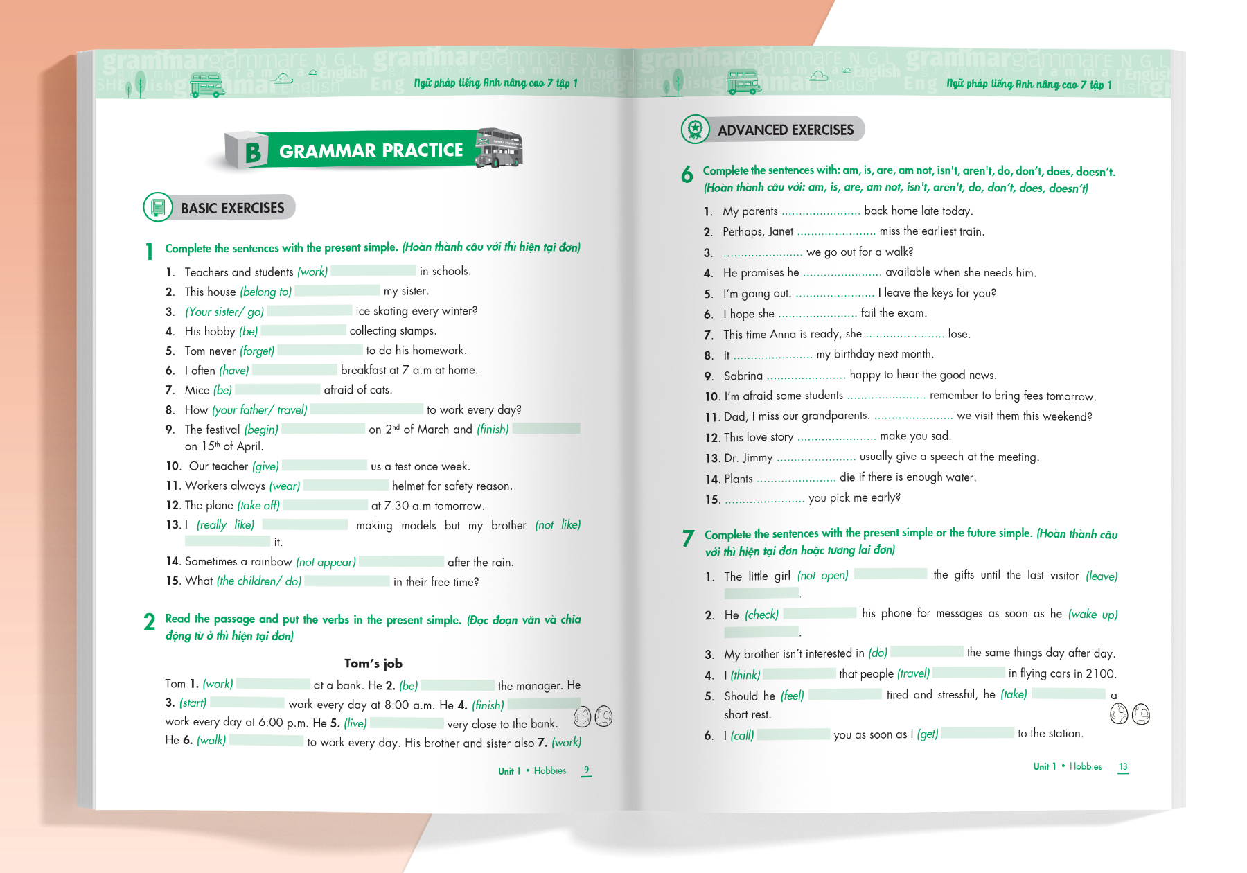 bộ ngữ pháp tiếng anh nâng cao 7 - tập 1 - Ảnh 6