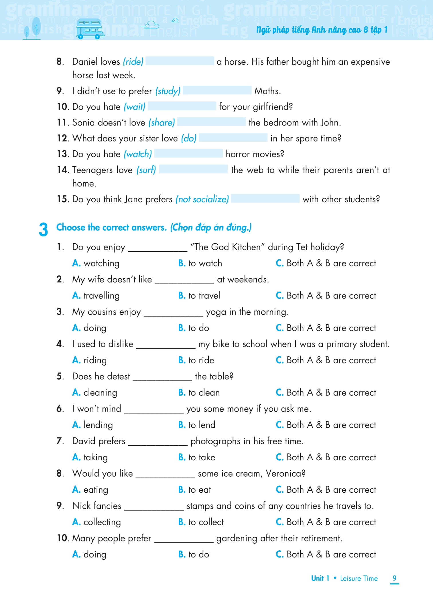 Bộ Ngữ Pháp Tiếng Anh Nâng Cao 8 - Tập 1 (Theo Chương Trình Giáo Dục Global Success) - Ảnh 10