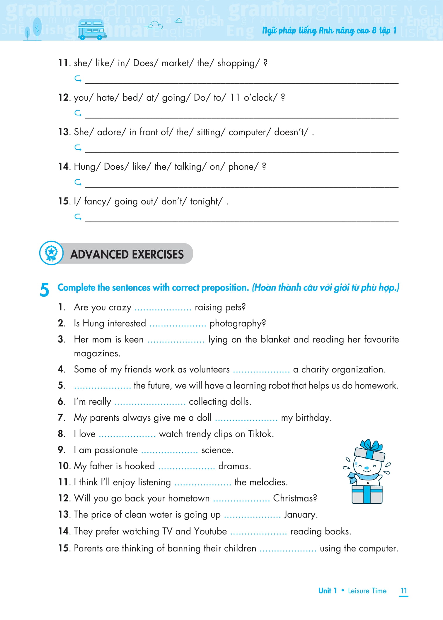 Bộ Ngữ Pháp Tiếng Anh Nâng Cao 8 - Tập 1 (Theo Chương Trình Giáo Dục Global Success) - Ảnh 12