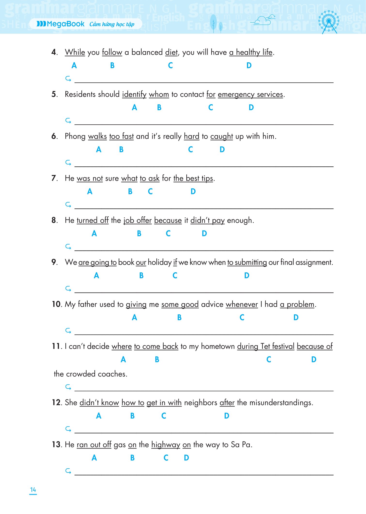 Bộ
						
										
										Ngữ Pháp Tiếng Anh Nâng Cao 9 - Tập 1 - Ảnh 15