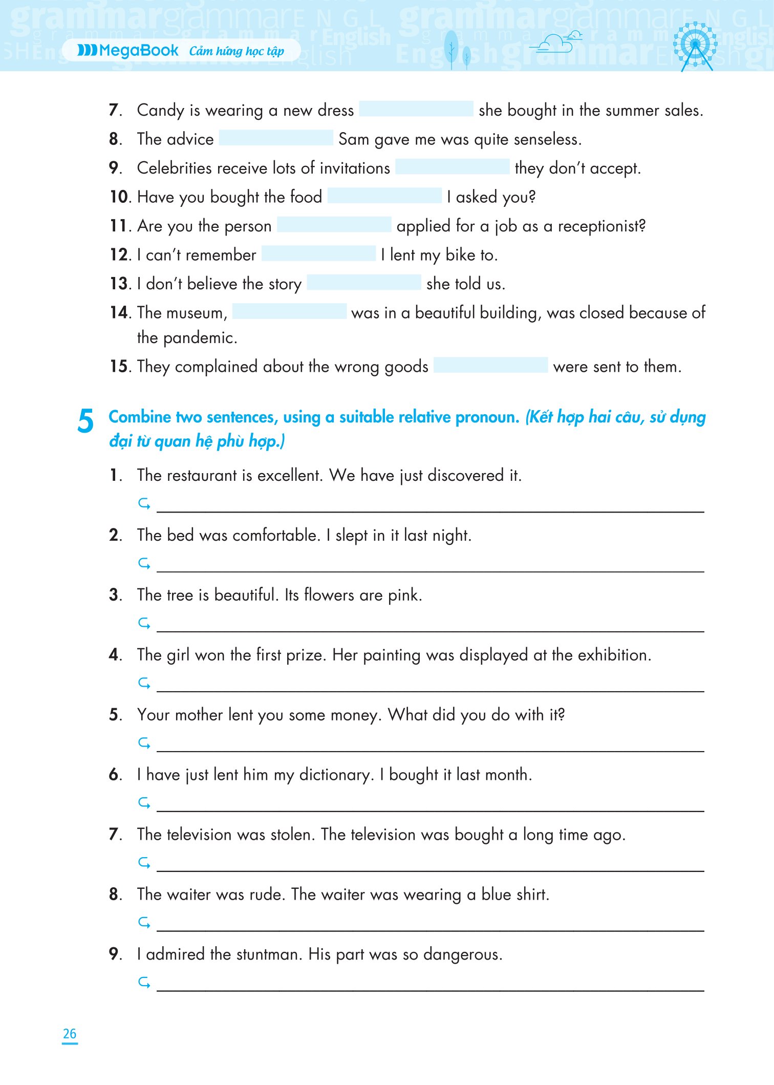 Bộ
Ngữ Pháp Tiếng Anh Nâng Cao 9 - Tập 2 - Ảnh 10