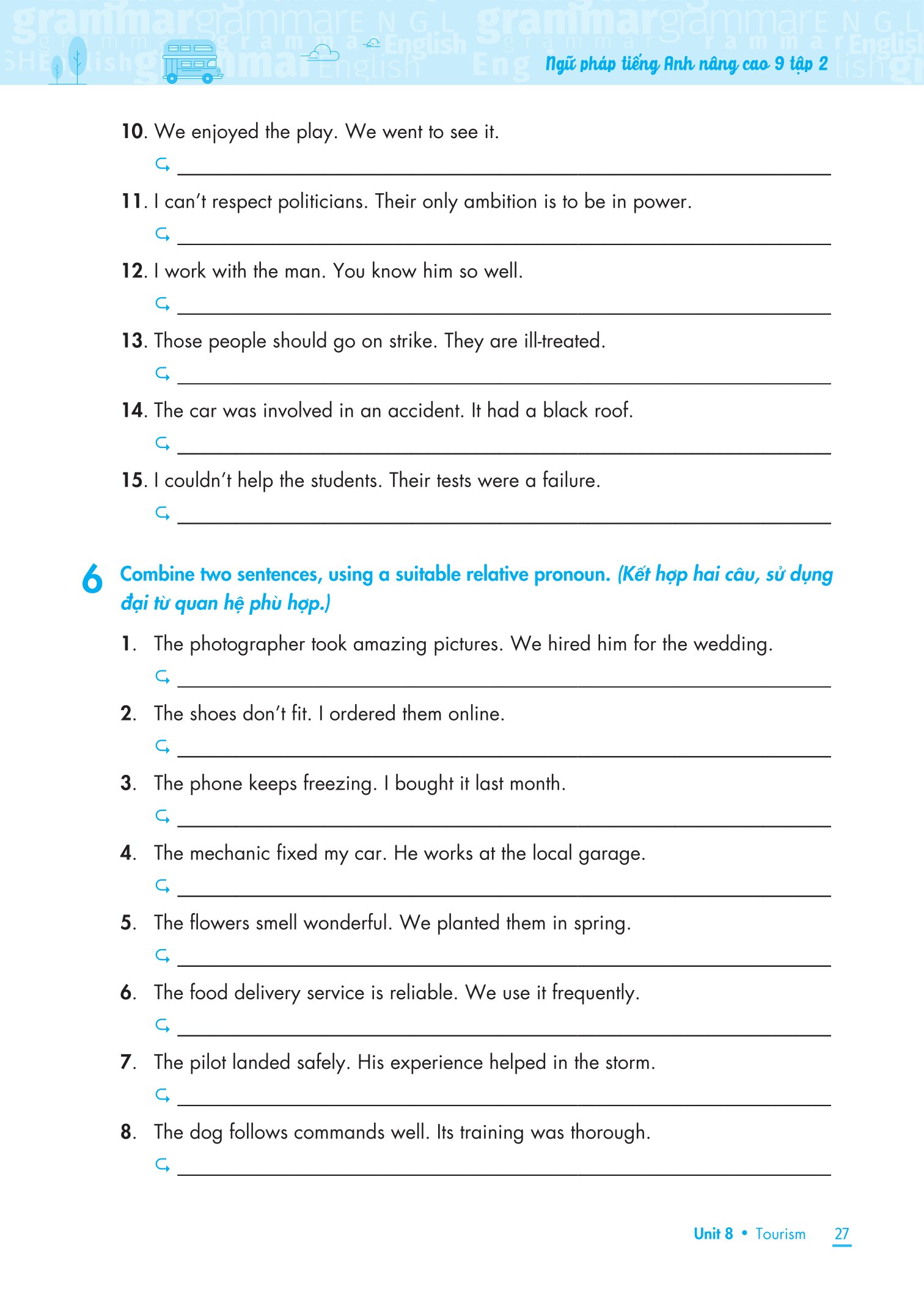 Bộ
Ngữ Pháp Tiếng Anh Nâng Cao 9 - Tập 2 - Ảnh 11