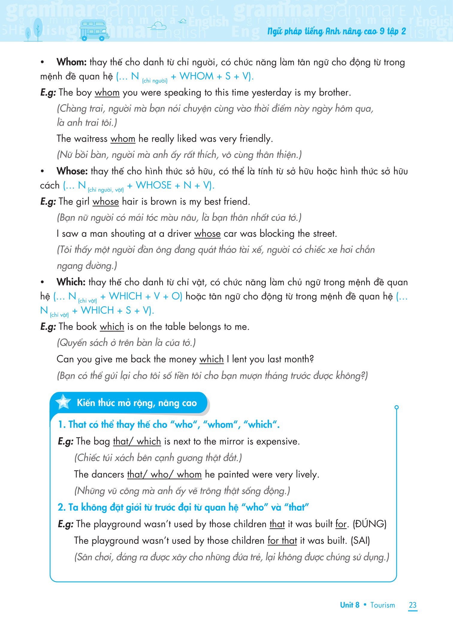 Bộ
Ngữ Pháp Tiếng Anh Nâng Cao 9 - Tập 2 - Ảnh 7