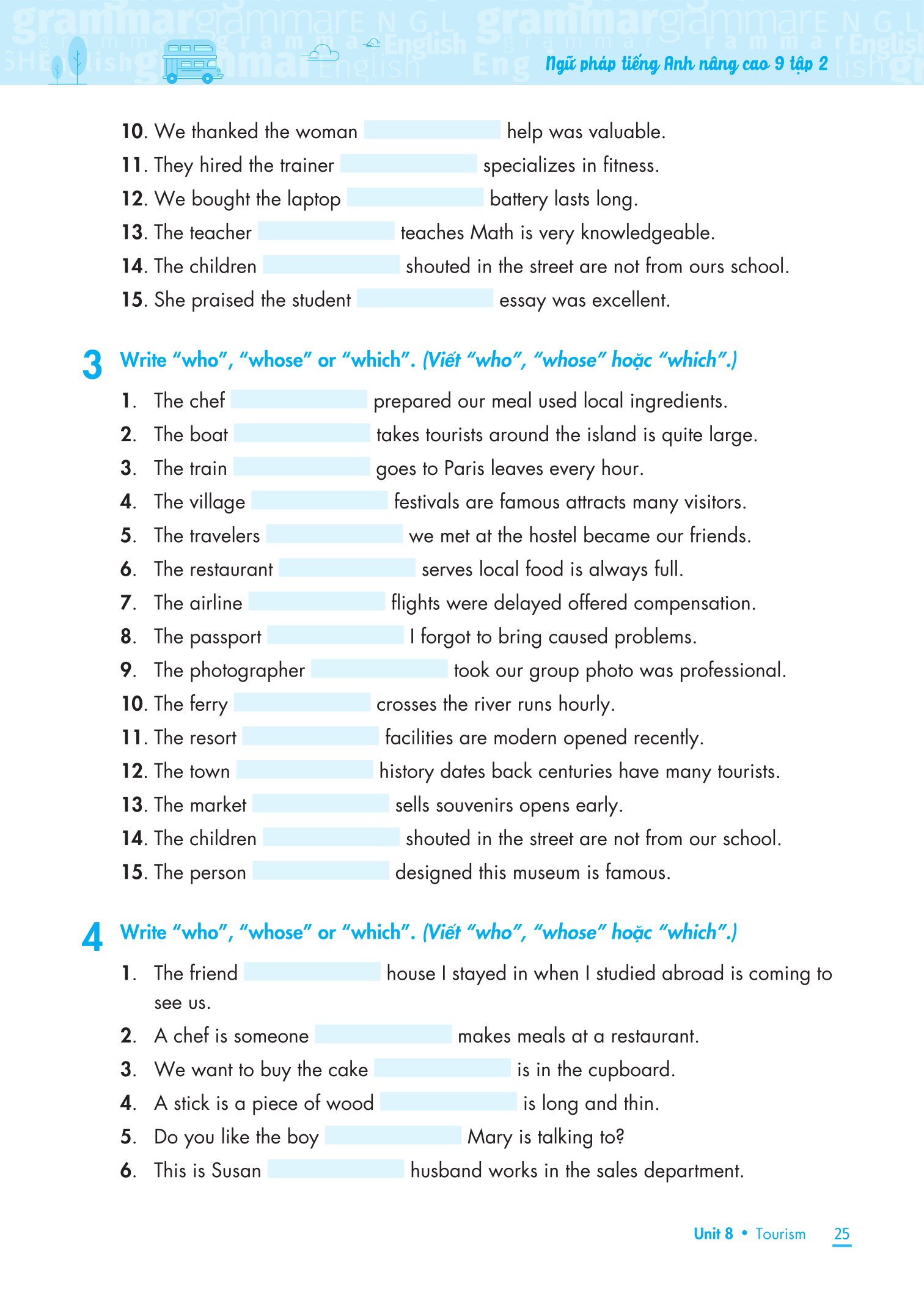 Bộ
Ngữ Pháp Tiếng Anh Nâng Cao 9 - Tập 2 - Ảnh 9