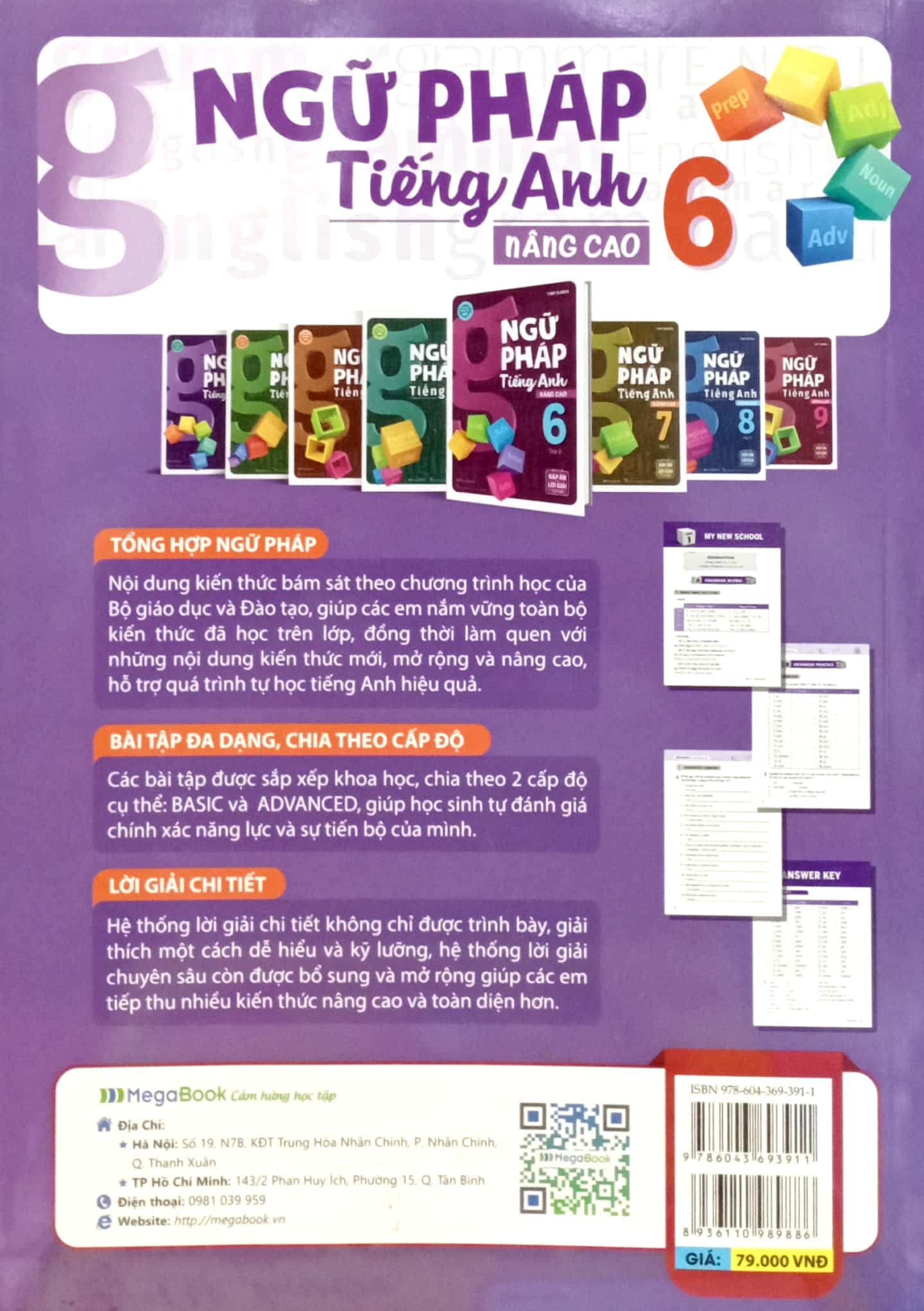 bộ ngữ pháp tiếng anh nâng cao lớp 6 - tập 1 - Ảnh 7