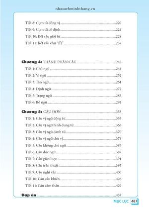bộ ngữ pháp tiếng hán thực hành - tập 1 - trình độ sơ cấp-trung cấp (tái bản 2023) - Ảnh 4
