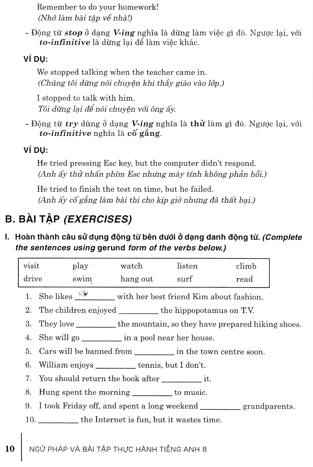 bộ ngữ pháp và bài tập thực hành anh 8 (bám sát sgk global success - kết nối tri thức với cuộc sống) - Ảnh 15