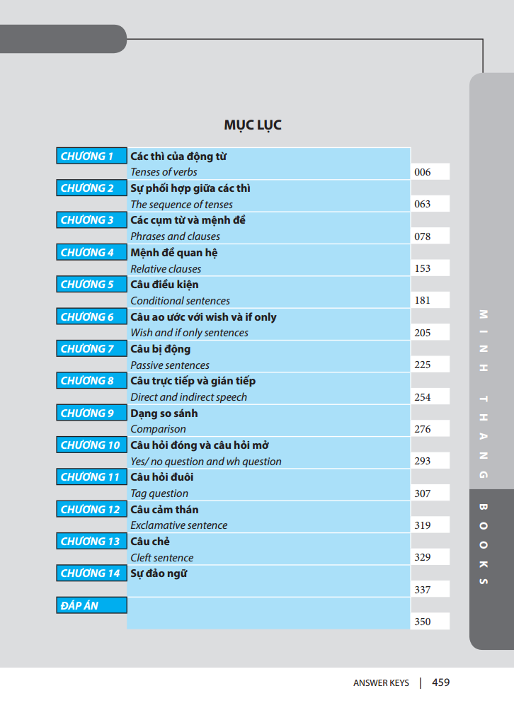 bộ ngữ pháp và giải thích chi tiết ngữ pháp tiếng anh - cơ bản và nâng cao - tập 1 (tái bản 2023) - Ảnh 2