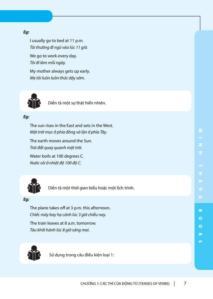 bộ ngữ pháp và giải thích chi tiết ngữ pháp tiếng anh - cơ bản và nâng cao - tập 1 (tái bản 2023) - Ảnh 4