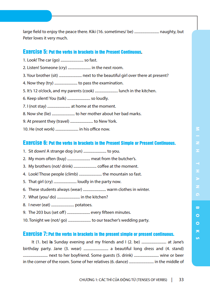 bộ ngữ pháp và giải thích chi tiết ngữ pháp tiếng anh - cơ bản và nâng cao - tập 1 (tái bản 2023) - Ảnh 9