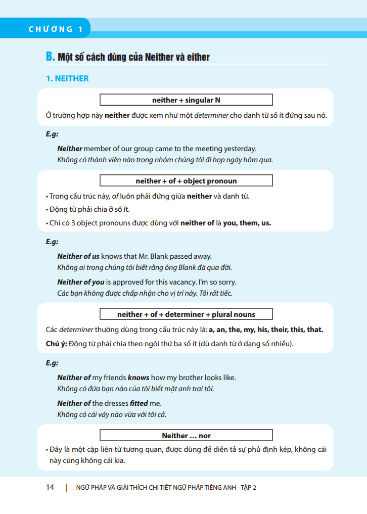 bộ ngữ pháp và giải thích chi tiết ngữ pháp tiếng anh - cơ bản và nâng cao - tập 2 (tái bản 2023) - Ảnh 11