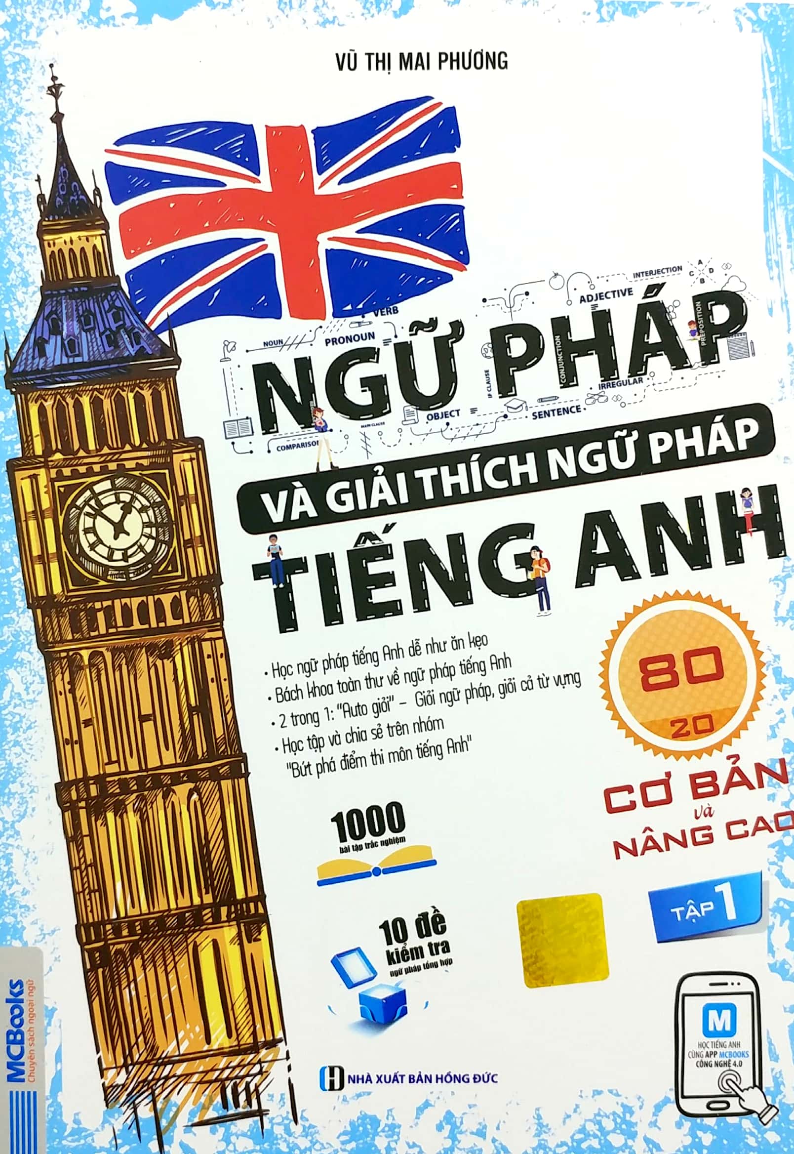 bộ ngữ pháp và giải thích ngữ pháp tiếng anh cơ bản và nâng cao - tập 1 - Ảnh 2