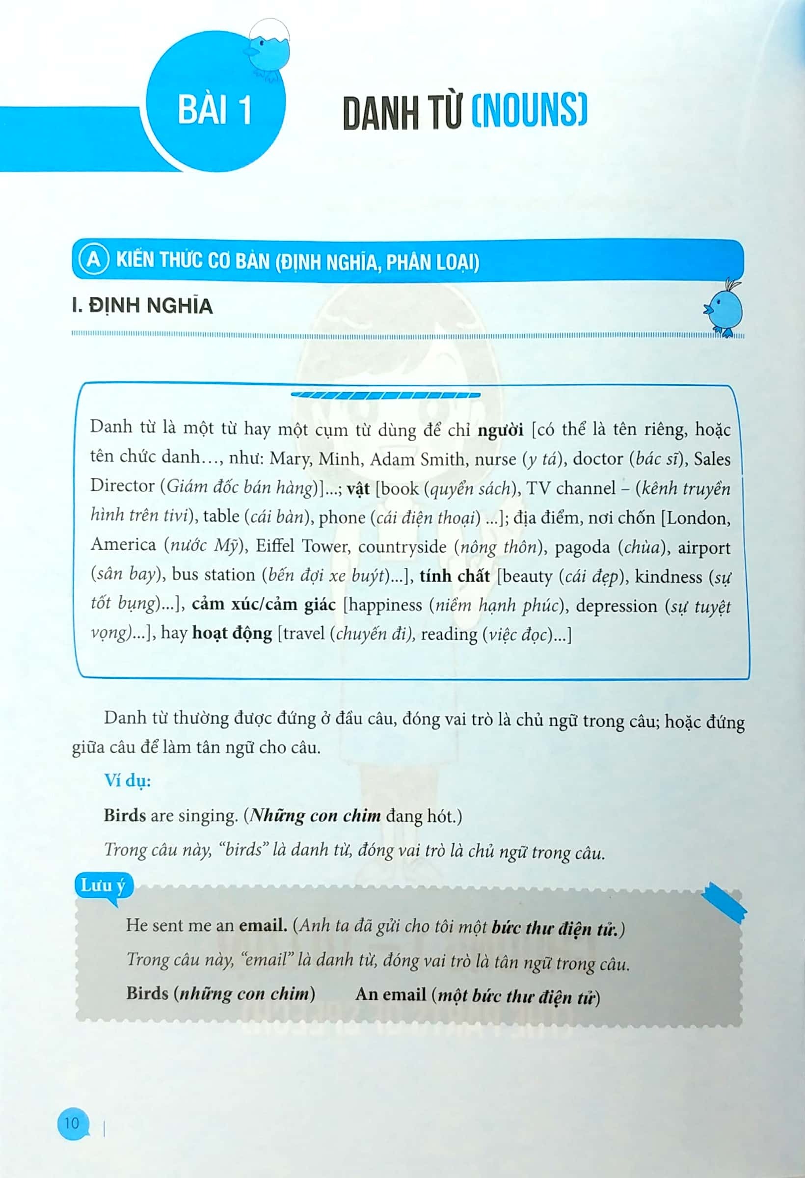 Bộ Ngữ Pháp Và Giải Thích Ngữ Pháp Tiếng Anh Cơ Bản Và Nâng Cao - Tập 1 (Tái Bản 2025) - Ảnh 7