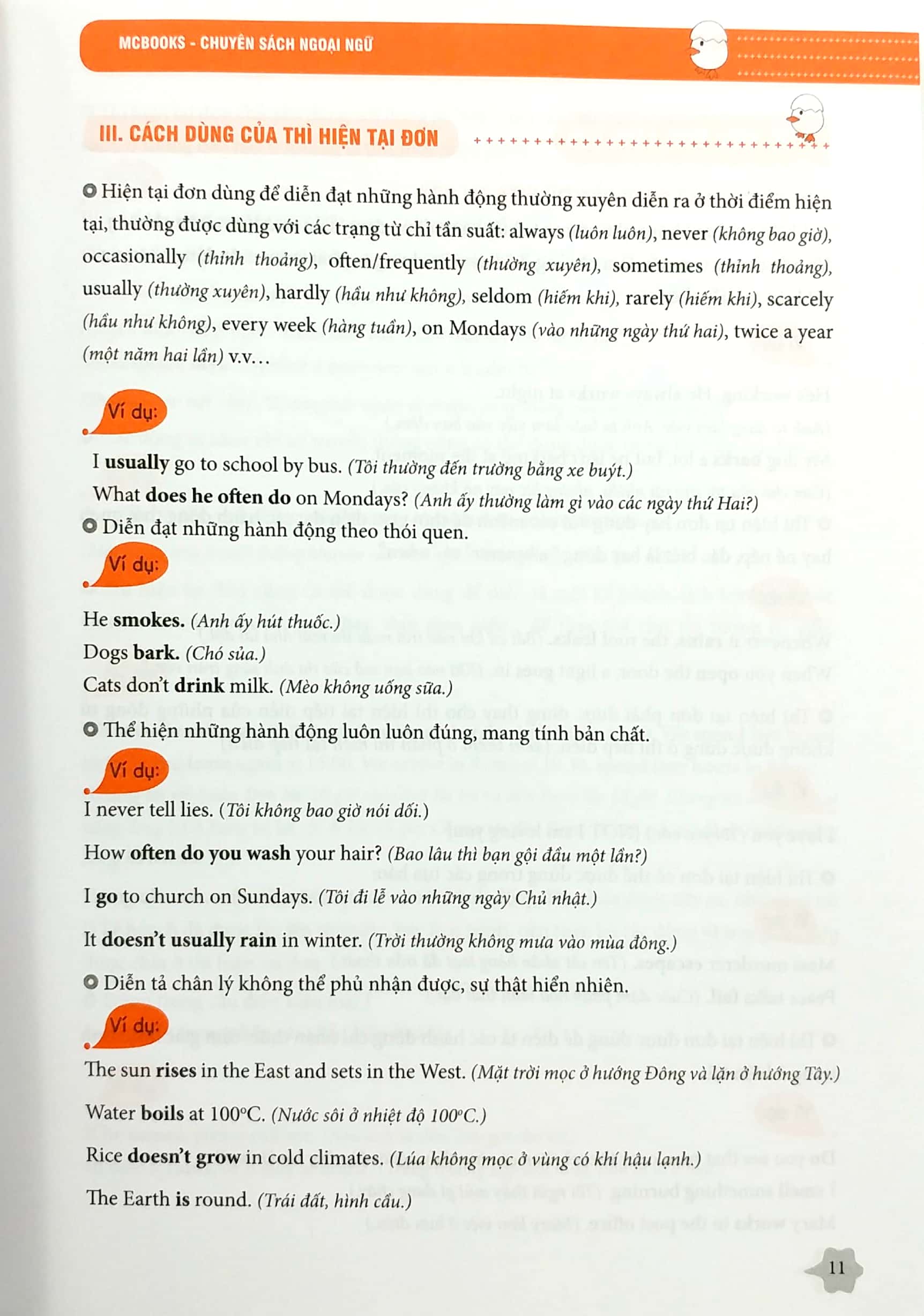bộ ngữ pháp và giải thích ngữ pháp tiếng anh cơ bản và nâng cao - tập 2 - Ảnh 18
