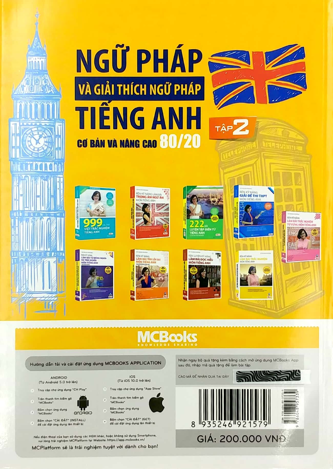 bộ ngữ pháp và giải thích ngữ pháp tiếng anh cơ bản và nâng cao - tập 2 - Ảnh 20