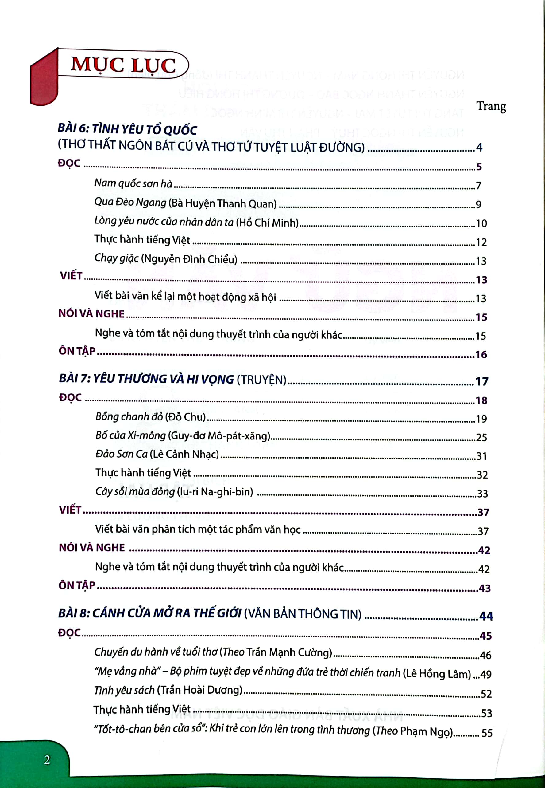 bộ ngữ văn 8 - tập 2 (chân trời sáng tạo) (chuẩn) - Ảnh 3