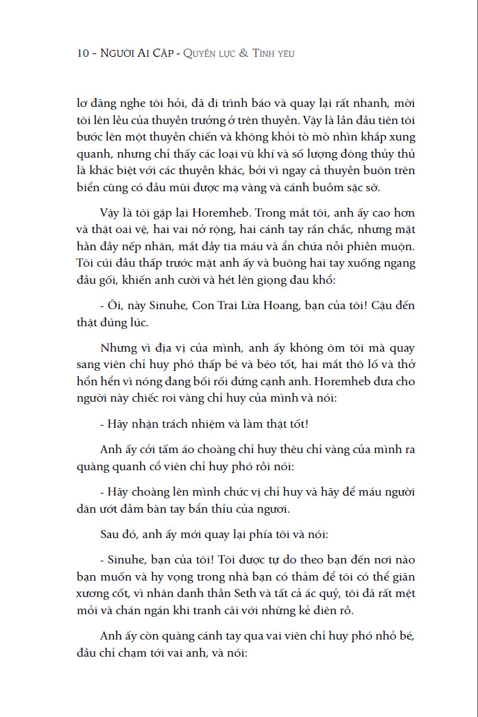 bộ người ai cập - quyền lực và tình yêu - tập 2 - Ảnh 9