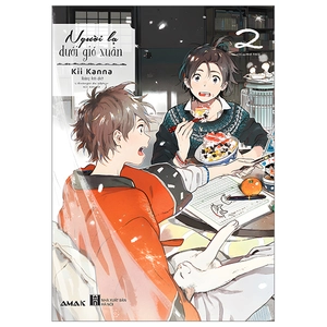 bộ người lạ dưới gió xuân - tập 2 - tặng kèm 1 bookmark + 1 postcard + bộ 6 card bo góc cán màng ánh trai + 1 sticker - Ảnh 3