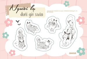 bộ người lạ dưới gió xuân - tập 2 - tặng kèm 1 bookmark + 1 postcard + bộ 6 card bo góc cán màng ánh trai + 1 sticker - Ảnh 5