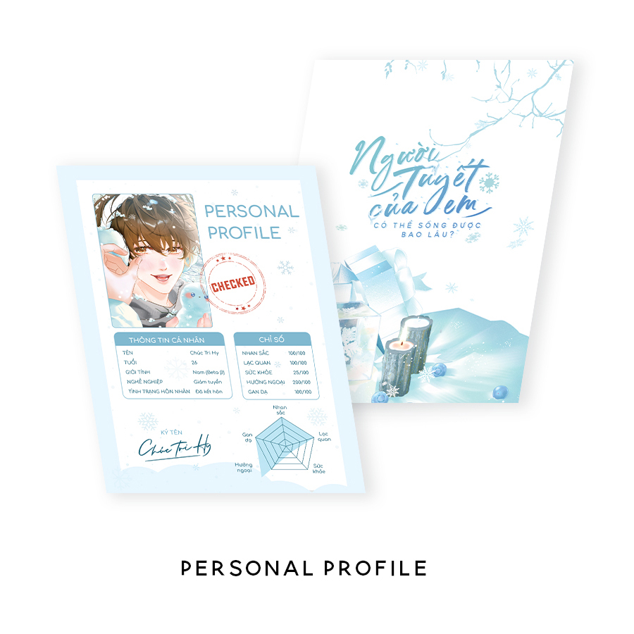 Bộ
Người Tuyết Của Em Có Thể Sống Được Bao Lâu? - Tập 2 - Bản Đặc Biệt - Tặng Kèm Bookmark Bế Hình Bông Tuyết + Personal Profile + Standee Chibi - Ảnh 5