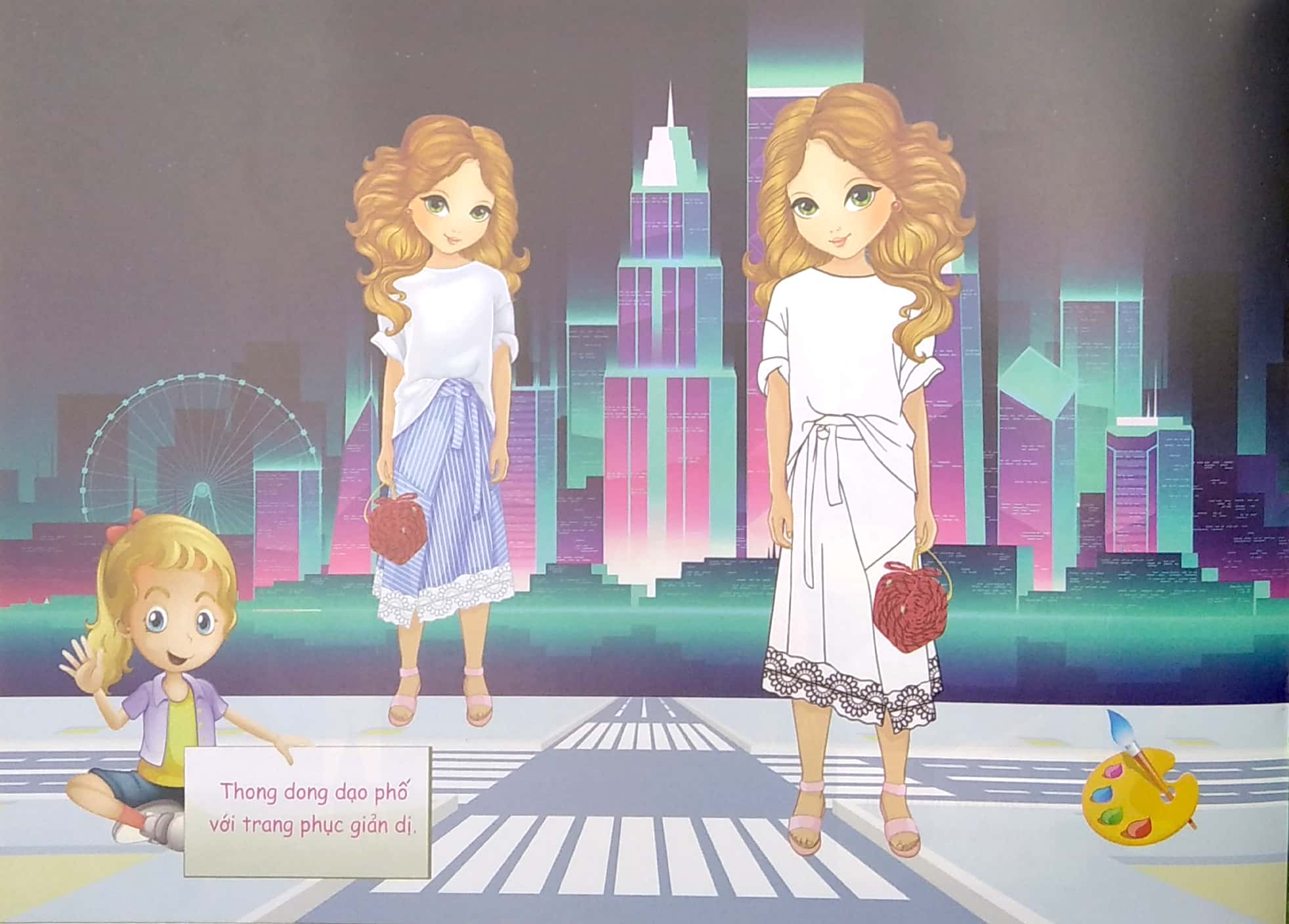 bộ nhà thiết kế nhí - lựa chọn trang phục 4 (tái bản) - Ảnh 6