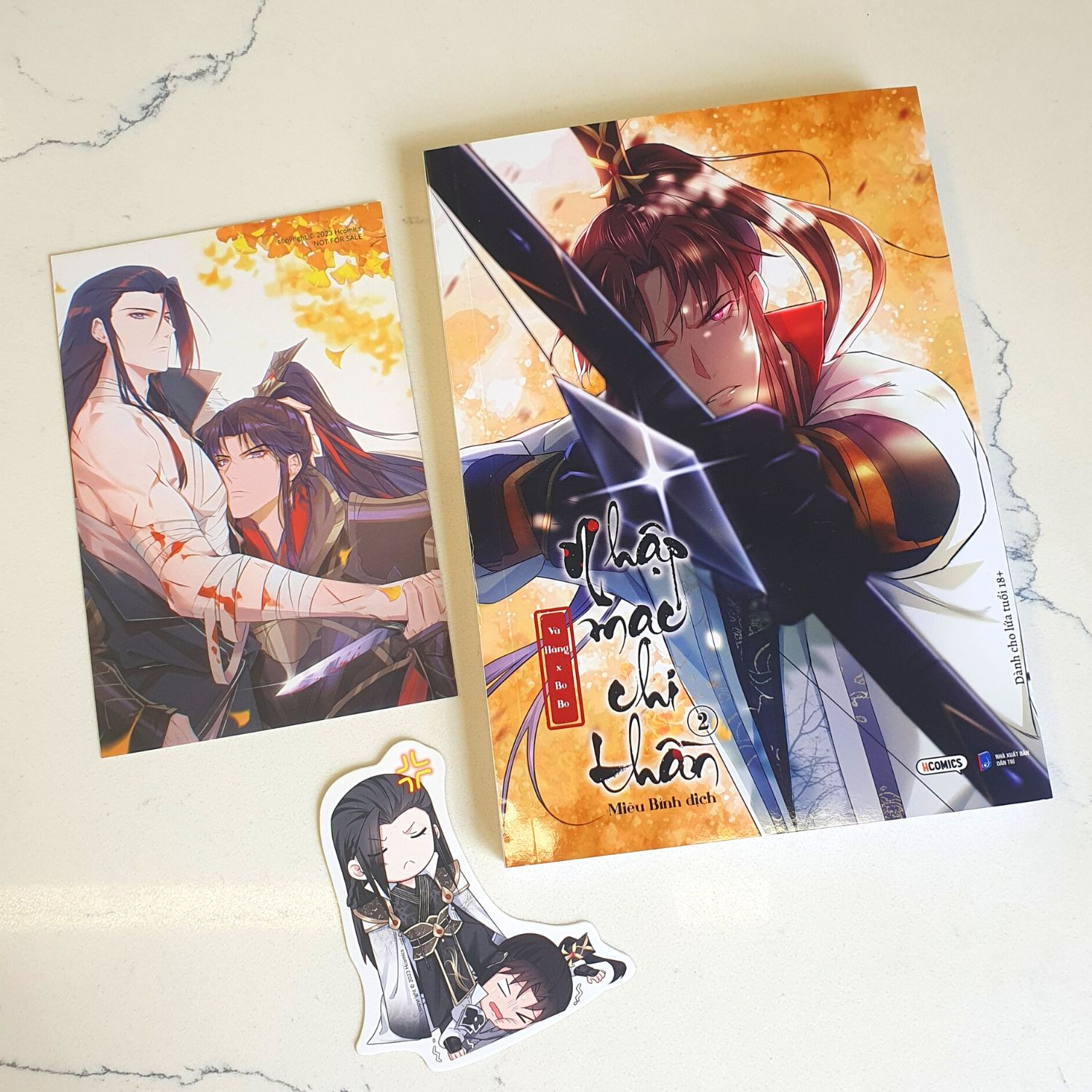 bộ nhập mạc chi thần - tập 2 - tặng kèm bookmark bo viền + postcard - Ảnh 3