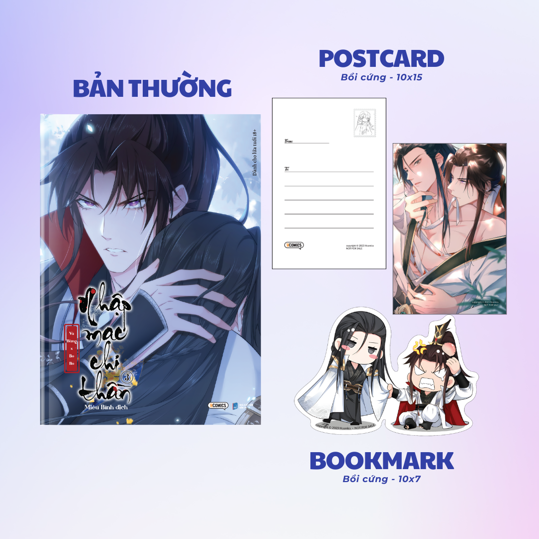 bộ nhập mạc chi thần - tập 3 - tặng kèm bookmark bồi cứng + postcard bồi cứng 2 mặt - Ảnh 2