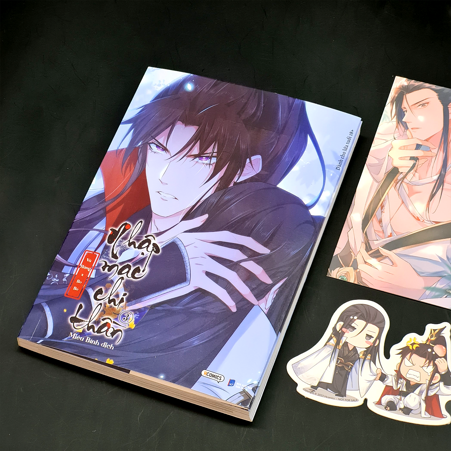 bộ nhập mạc chi thần - tập 3 - tặng kèm bookmark bồi cứng + postcard bồi cứng 2 mặt - Ảnh 4