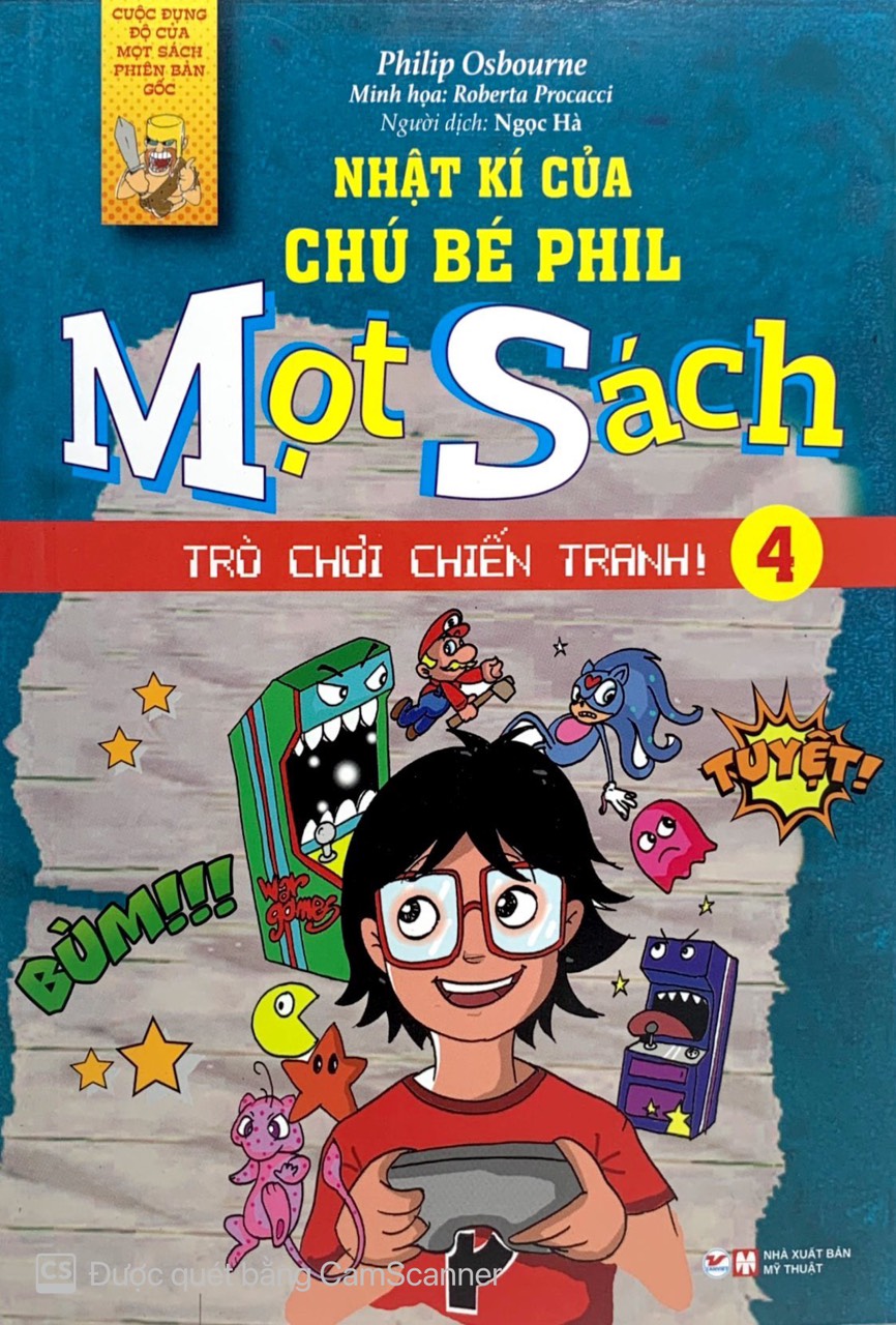 bộ nhật kí của chú bé phil mọt sách - tập 4 - Ảnh 2