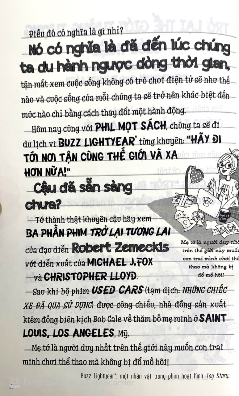 bộ nhật kí của chú bé phil mọt sách - tập 4 - Ảnh 4