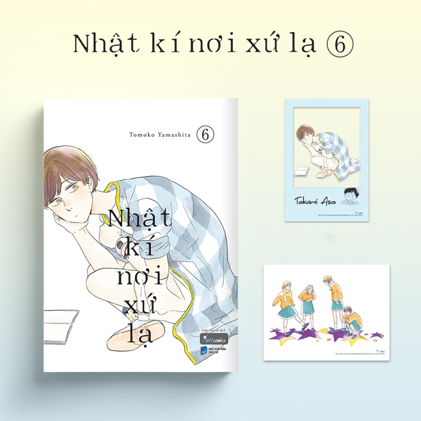 Bộ Nhật Kí Nơi Xứ Lạ - Tập 6 - Tặng Kèm Card PVC + Postcard