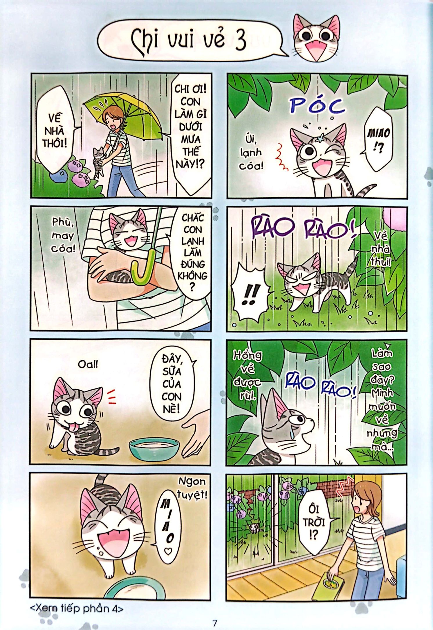 bộ nhật kí tung tăng của chi - tập 4 - Ảnh 7