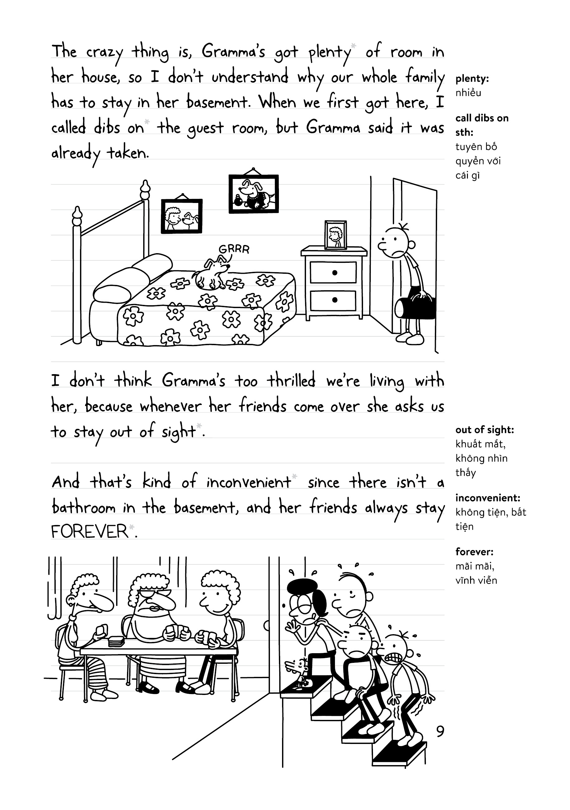 bộ nhật ký chú bé nhút nhát - tập 15: the deep end - cái kết khó lường (song ngữ việt-anh) - Ảnh 11