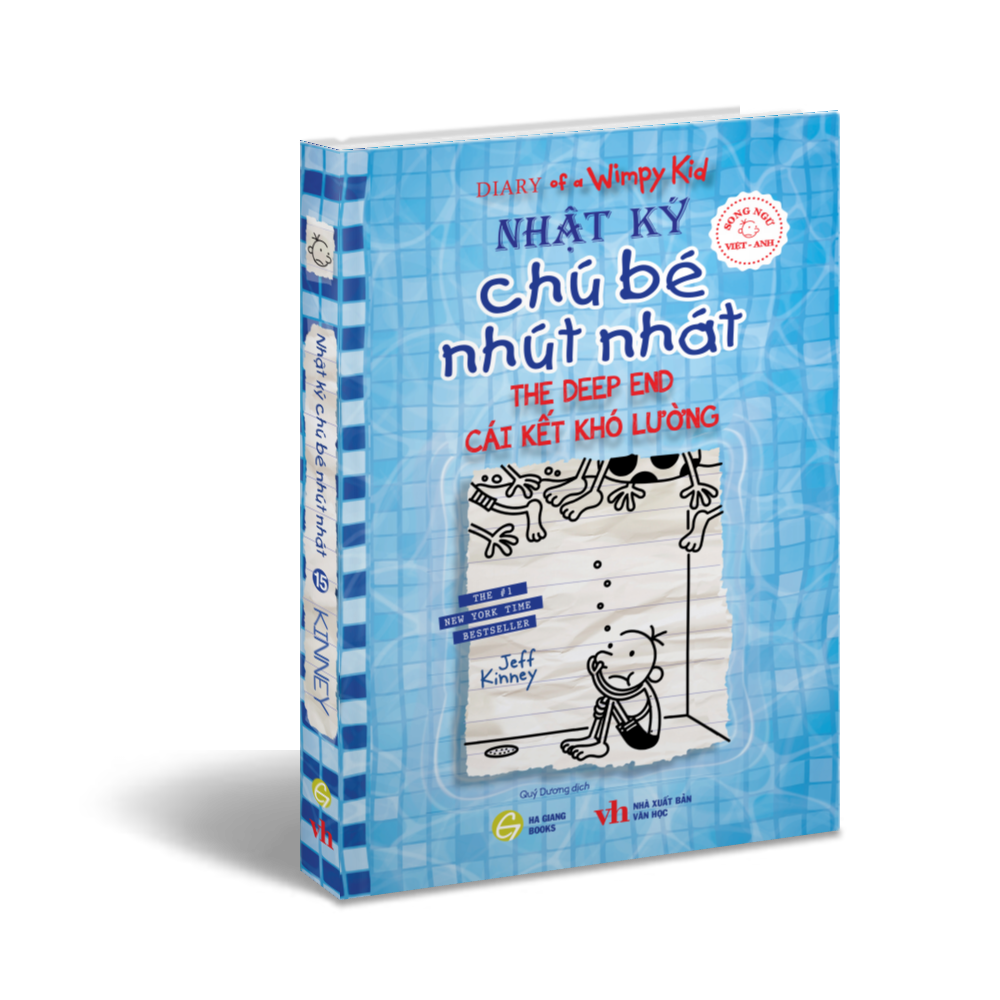 bộ nhật ký chú bé nhút nhát - tập 15: the deep end - cái kết khó lường (song ngữ việt-anh) - Ảnh 2