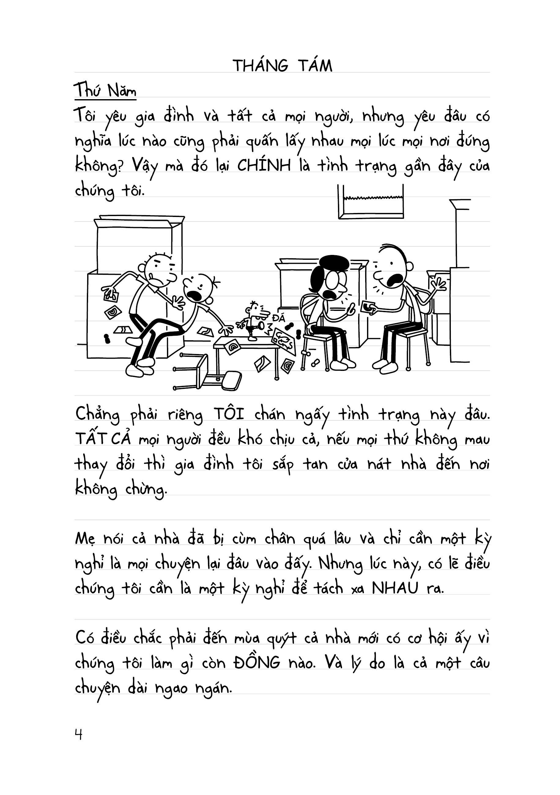 bộ nhật ký chú bé nhút nhát - tập 15: the deep end - cái kết khó lường (song ngữ việt-anh) - Ảnh 6