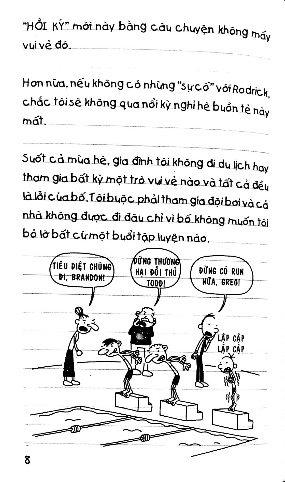 bộ nhật ký chú bé nhút nhát - tập 2: luật của rodrick (tái bản) - Ảnh 4