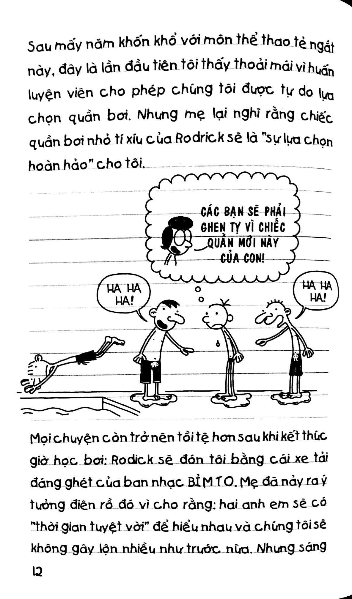 bộ nhật ký chú bé nhút nhát - tập 2: luật của rodrick (tái bản) - Ảnh 8